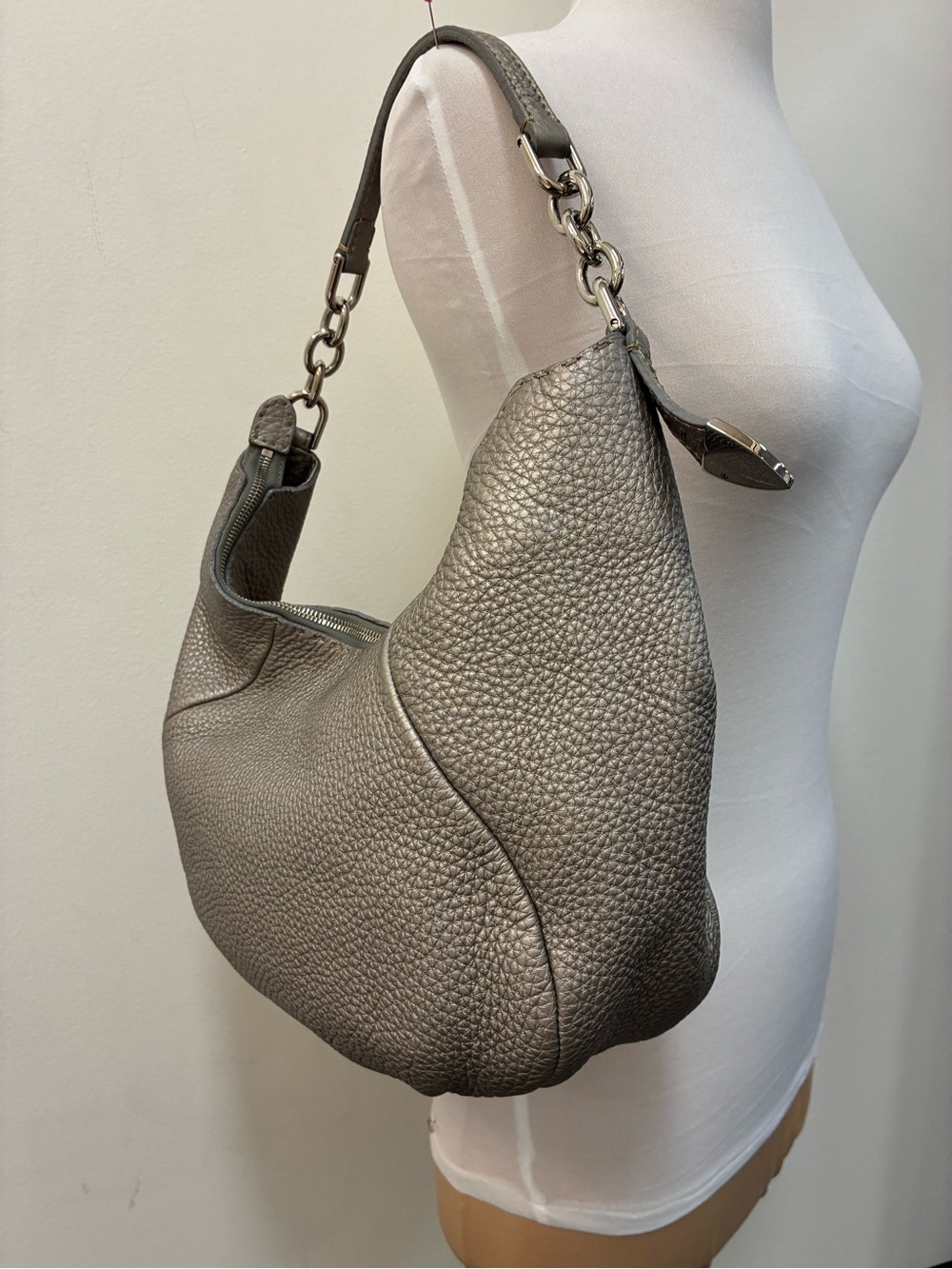FENDI Sellaria Silver Shoulder bag - Picture 7 of 8